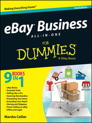 cover image of eBay Business All-in-One for Dummies